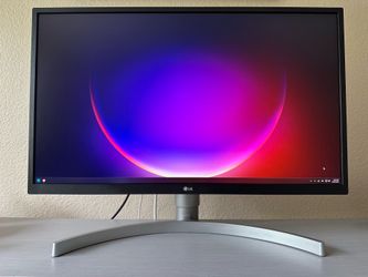 LG 27” 4K HDR FreeSync IPS Monitor