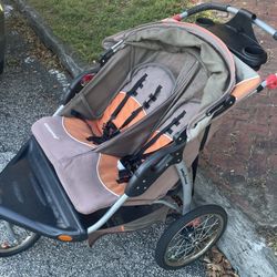 Baby Trend Expedition Double Jogger Stroller, Carbon