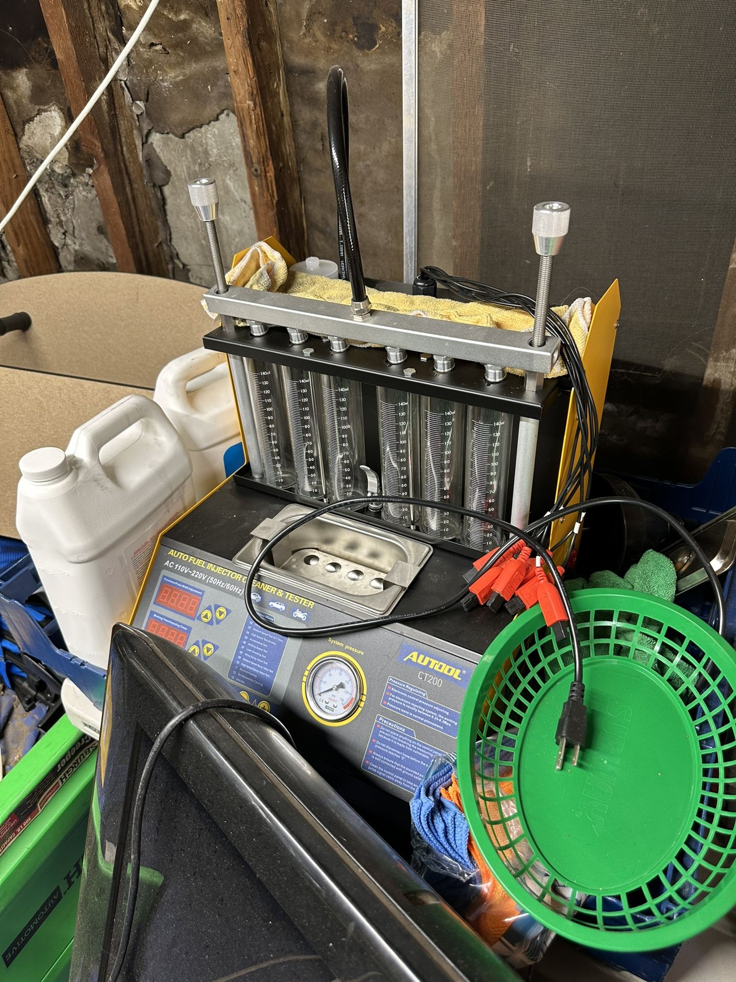 Fuel Injector Tester And Cleaner