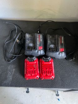 Craftsman Batteries and Chargers