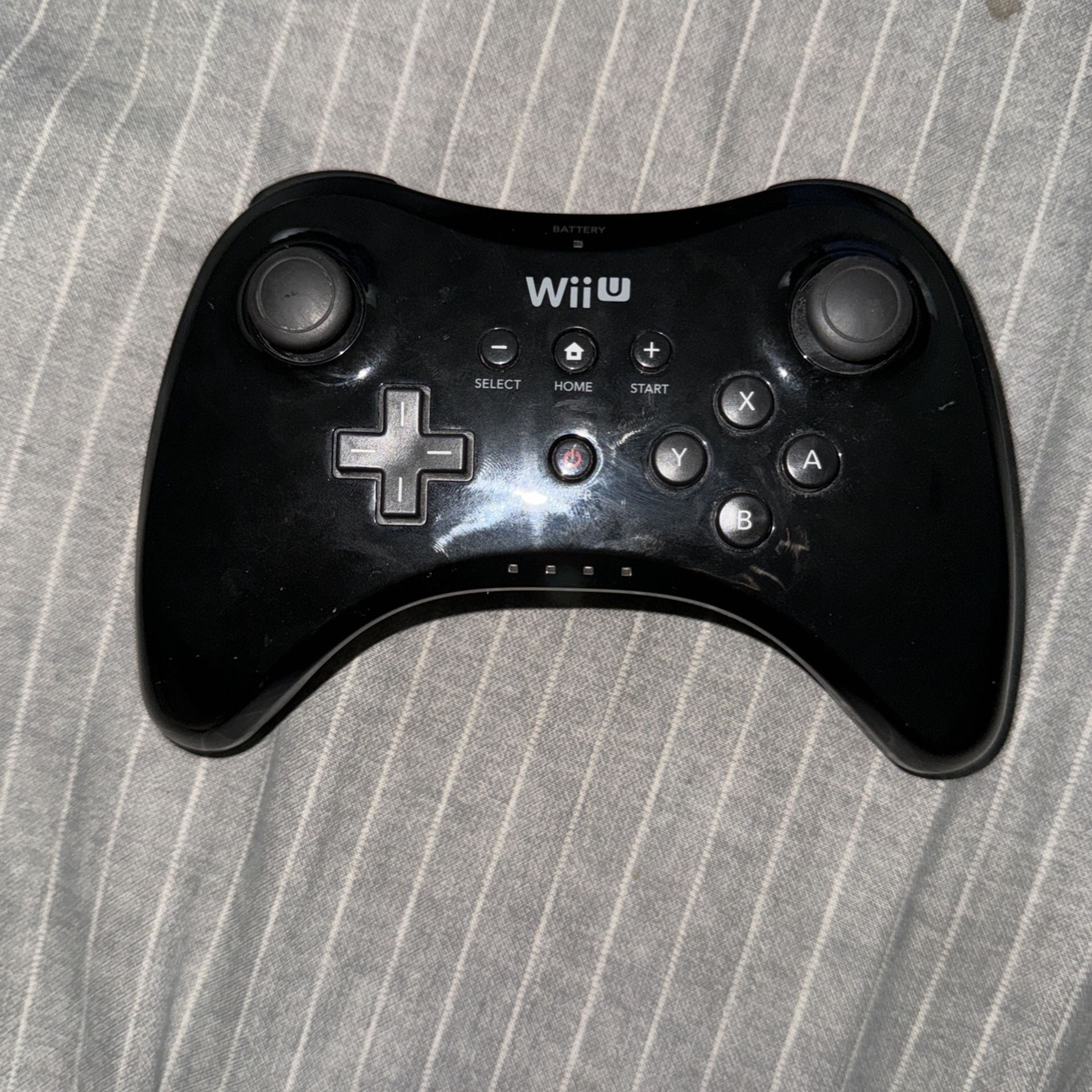 wii u pro controller no charger/cargador