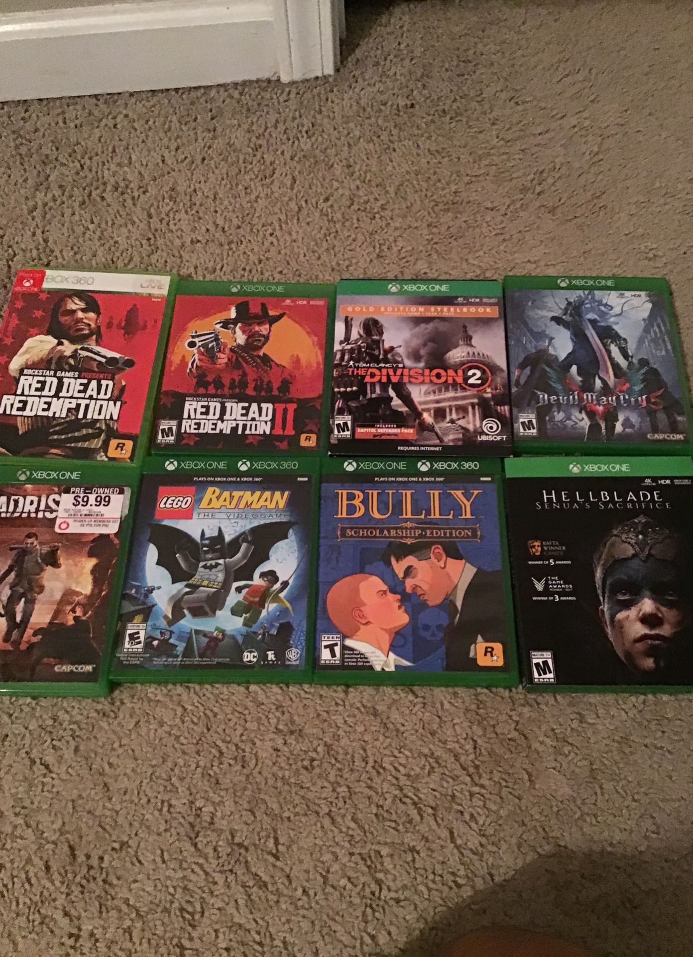 Xbox game lot