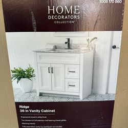 Home Decorators Bathroom Vanity Cabinet and vanity sink top