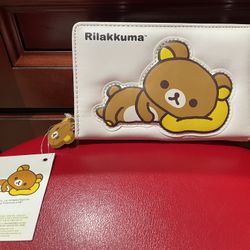 San-x Rilakkuma Bifold Wallet