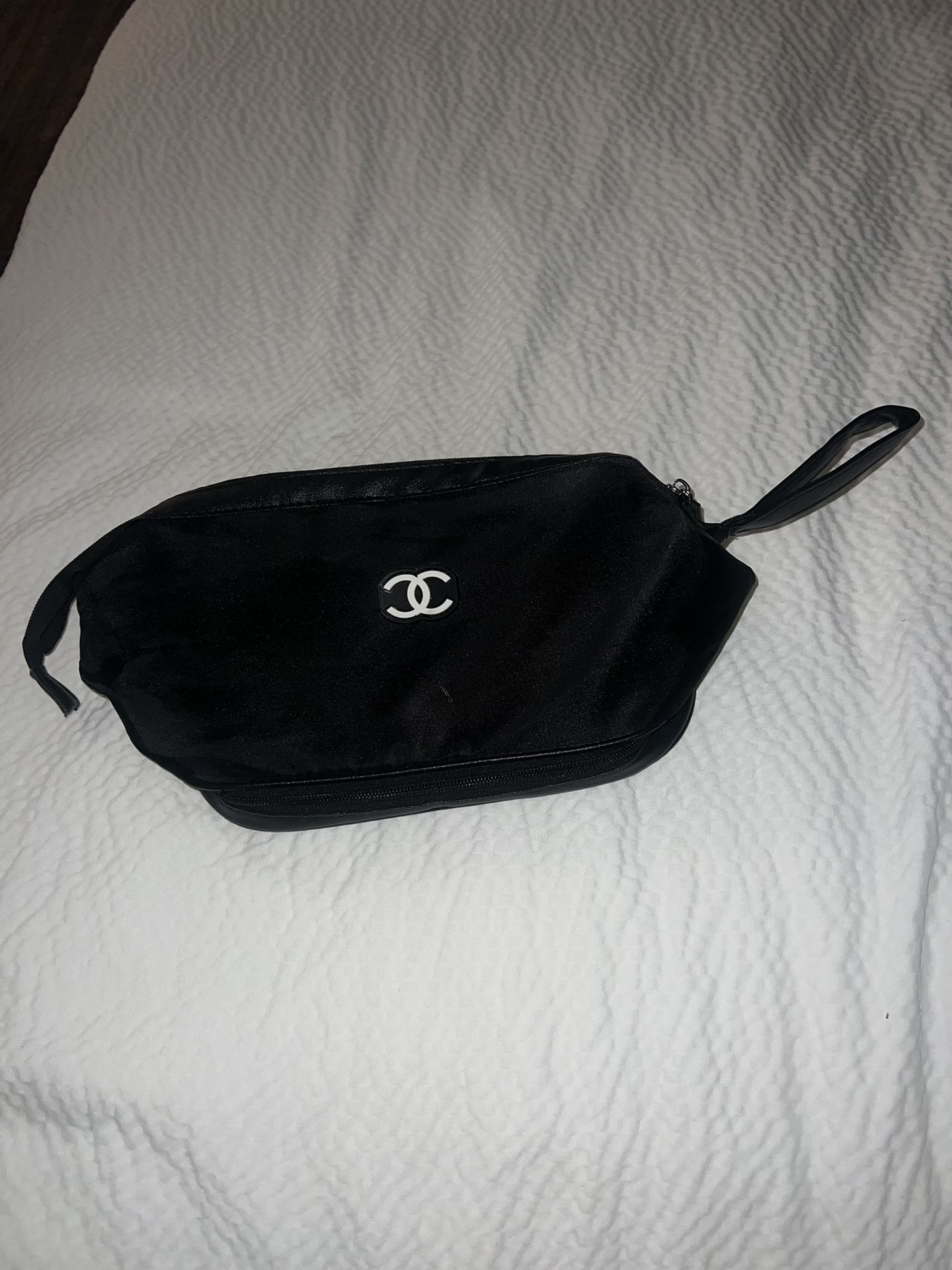 Chanel Black Cosmetic Bag