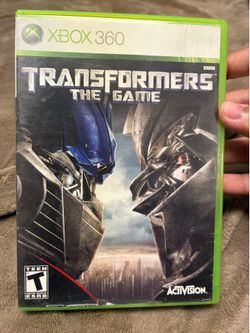 Transformers The Game Xbox 360 Game