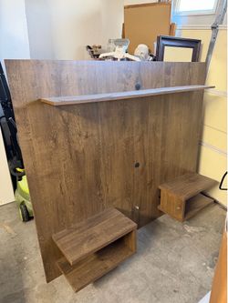 Modern Wall Mounted TV Entertainment Center / Floating TV Console