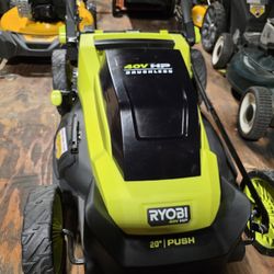 RYOBI 40V HP BRUSHLESS CORDLESS 20"IN PUSH LAWN MOWER TOOL ONLY 