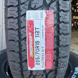 265/70R16 New Tires Brand Radial