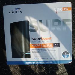 Arris G36 Wifi And Cable Modem