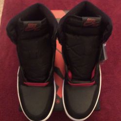 Jordan 1 Black Satin Size 9