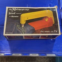 1974 The Rhinestone And Stud Setter 