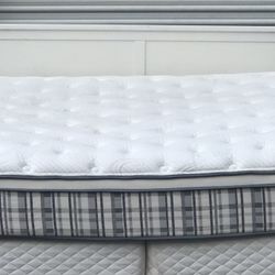 King Size Bed with Mattress Set