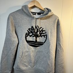 Timberland Hoodie Large Gray Pullover
