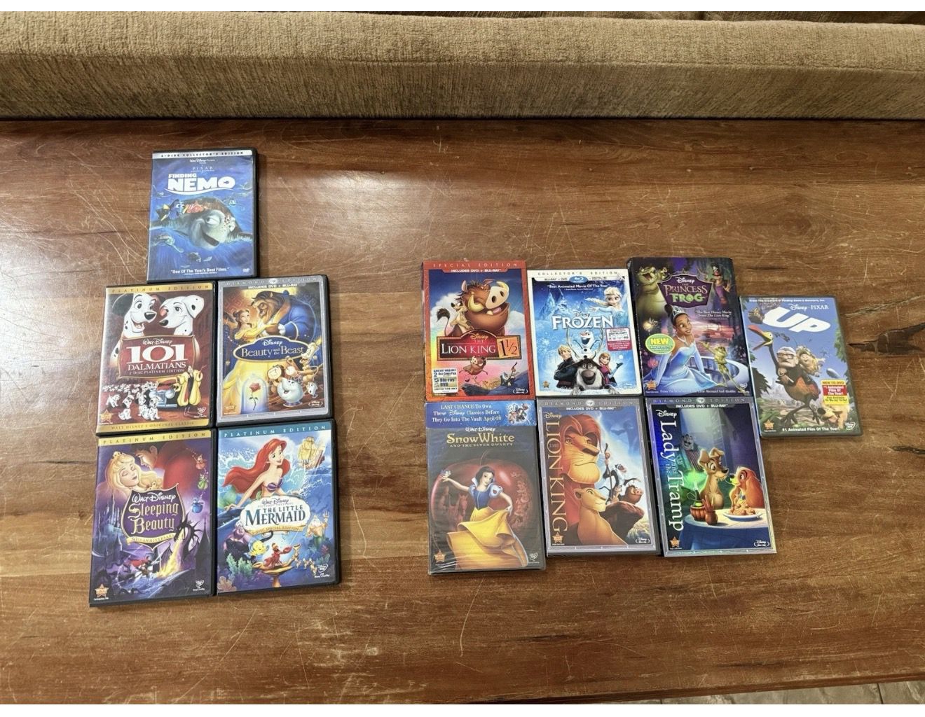 Disney/Pixar DVDS