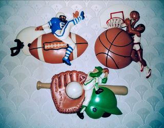 Vintage Burwood Sports Wall Hangings