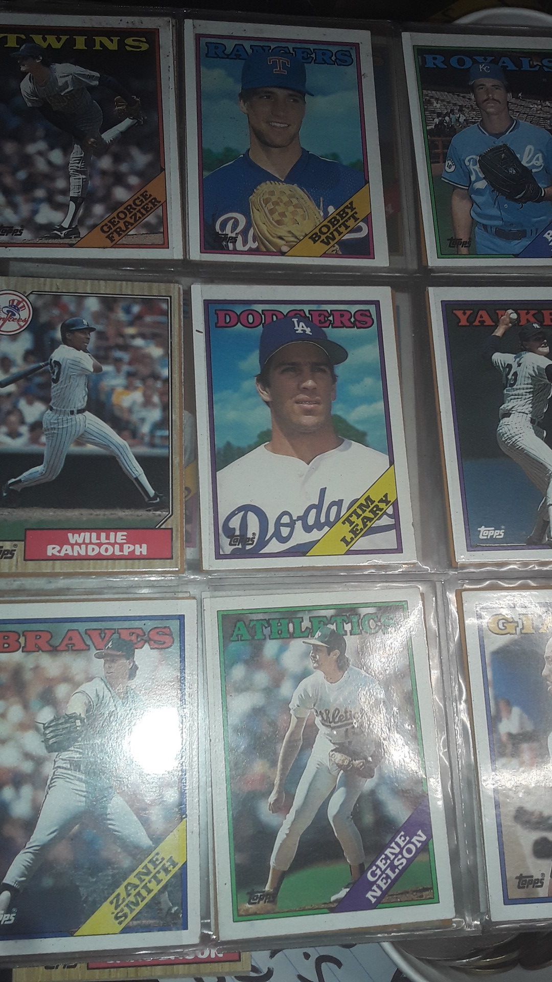 Topps baseball card colection