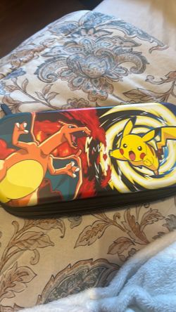 Pikachu & charizard pokemon switch case