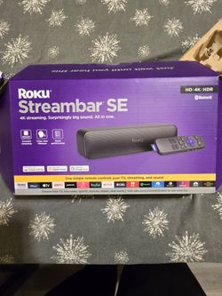 Roku Streambar SE 4K Streaming Soundbar