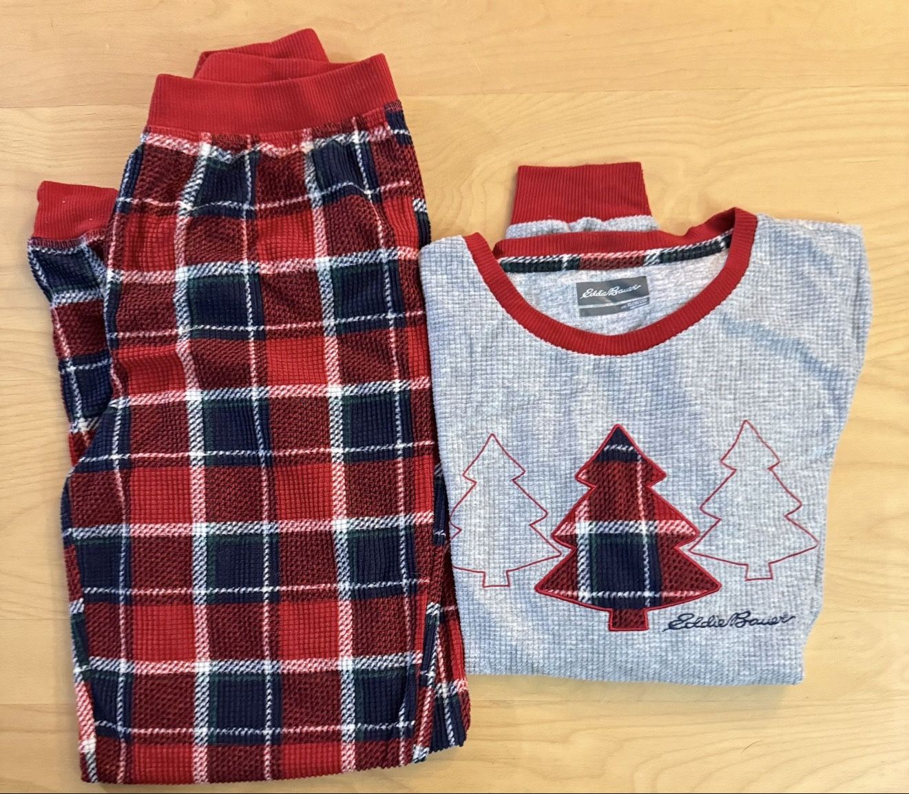 Boys Eddie Bauer Christmas Pajama Set Xl 18/20