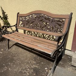 50” outdoor bench