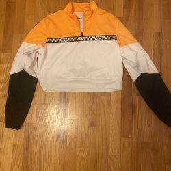 Vans Crop Jacket Hoodie Size Small 
