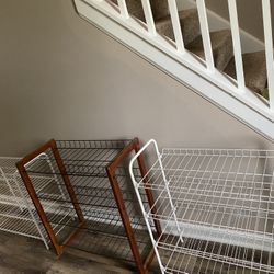 Set Of 3 Shoe Racks