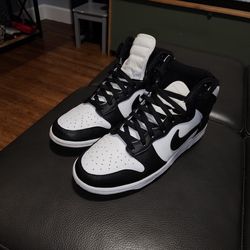 Nike Dunk High Panda Black White – Size 10
