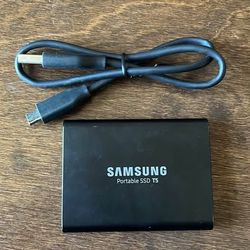 Samsung T5 1tb SSD external hard drive