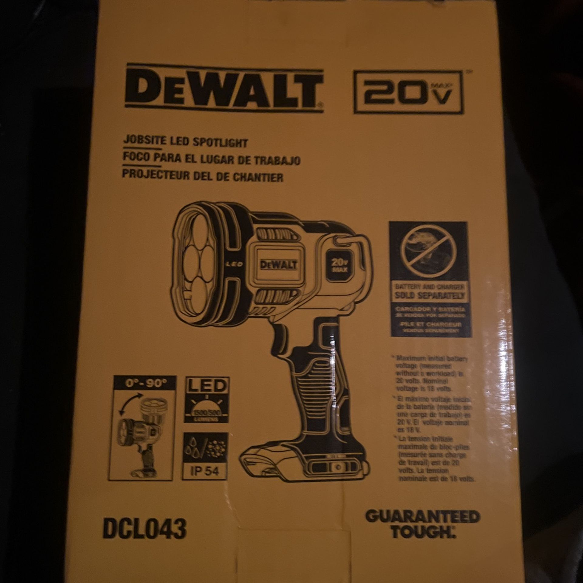 DeWalt Job site LED Spotlight