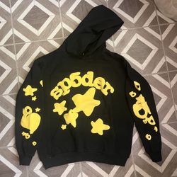 Spider Worldwide Hoodie “Black & Yellow”
