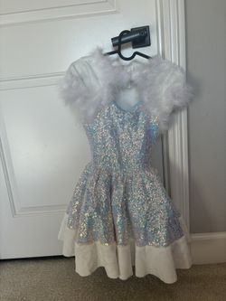 Christmas Snow Dance dress S Size 