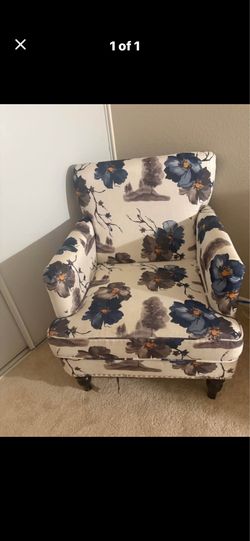 Floral chair