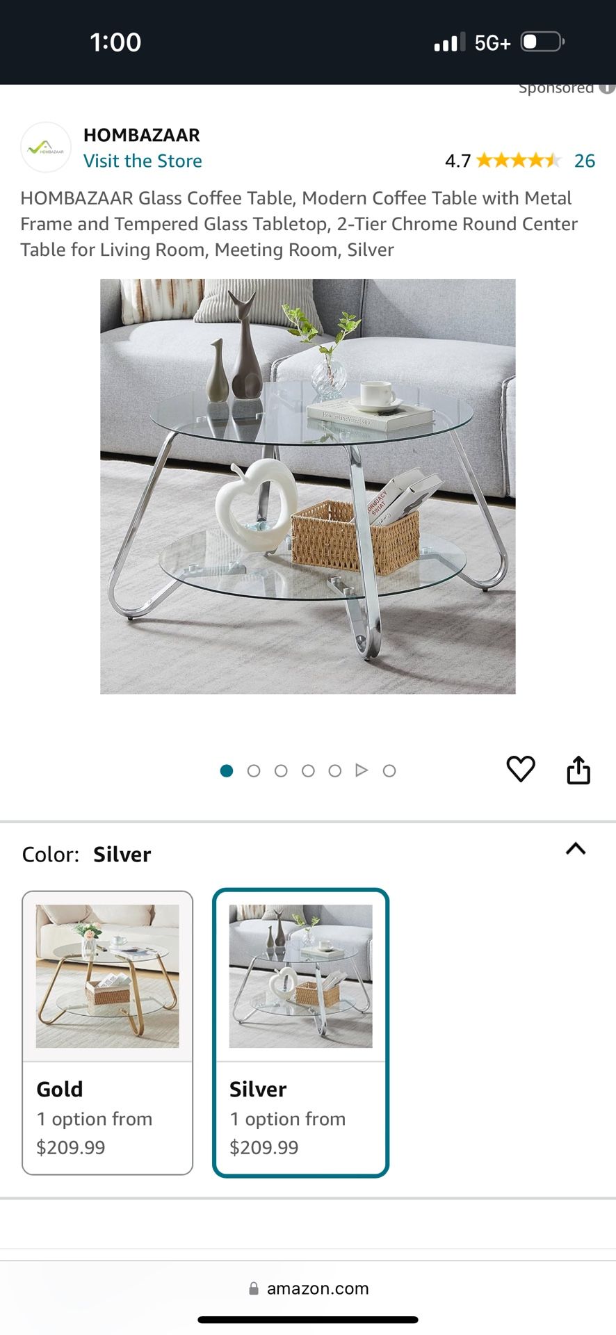 Glass Coffee Table