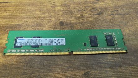 4GBs DDR4 RAM (Desktop)