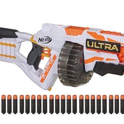Open Box NERF Ultra One Motorized Blaster, 25-Dart Drum Container