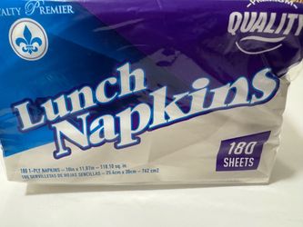 White Napkins 3240 pcs per Case