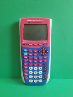 Texas Instruments TI-84 Plus Silver Edition Graphing Calculator, No Slice Case