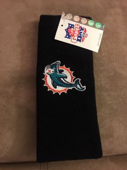 Miami dolphins headband