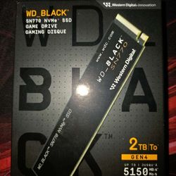Western Digital 2TB NVME SSD