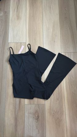 Women’s black jumpsuit