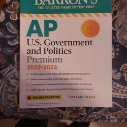 Barron's AP US Government Test Prep Book