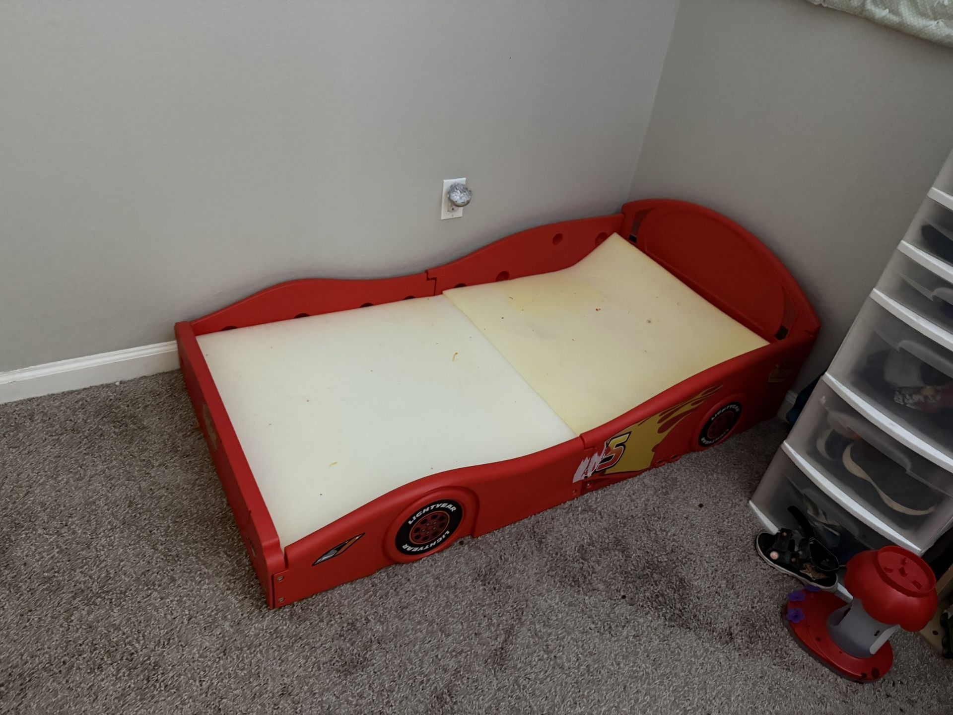 Toddler Kid Car Bed 
