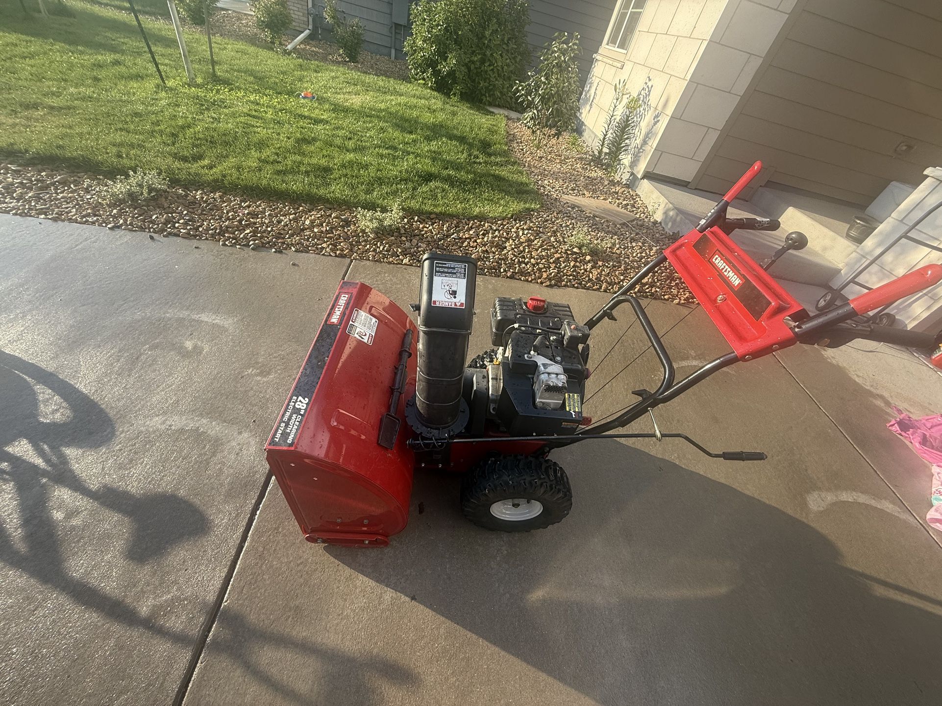 Craftsman 28β Snowblower β Electric Start