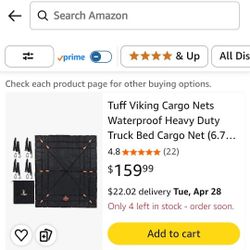 Waterproof Cargo Net