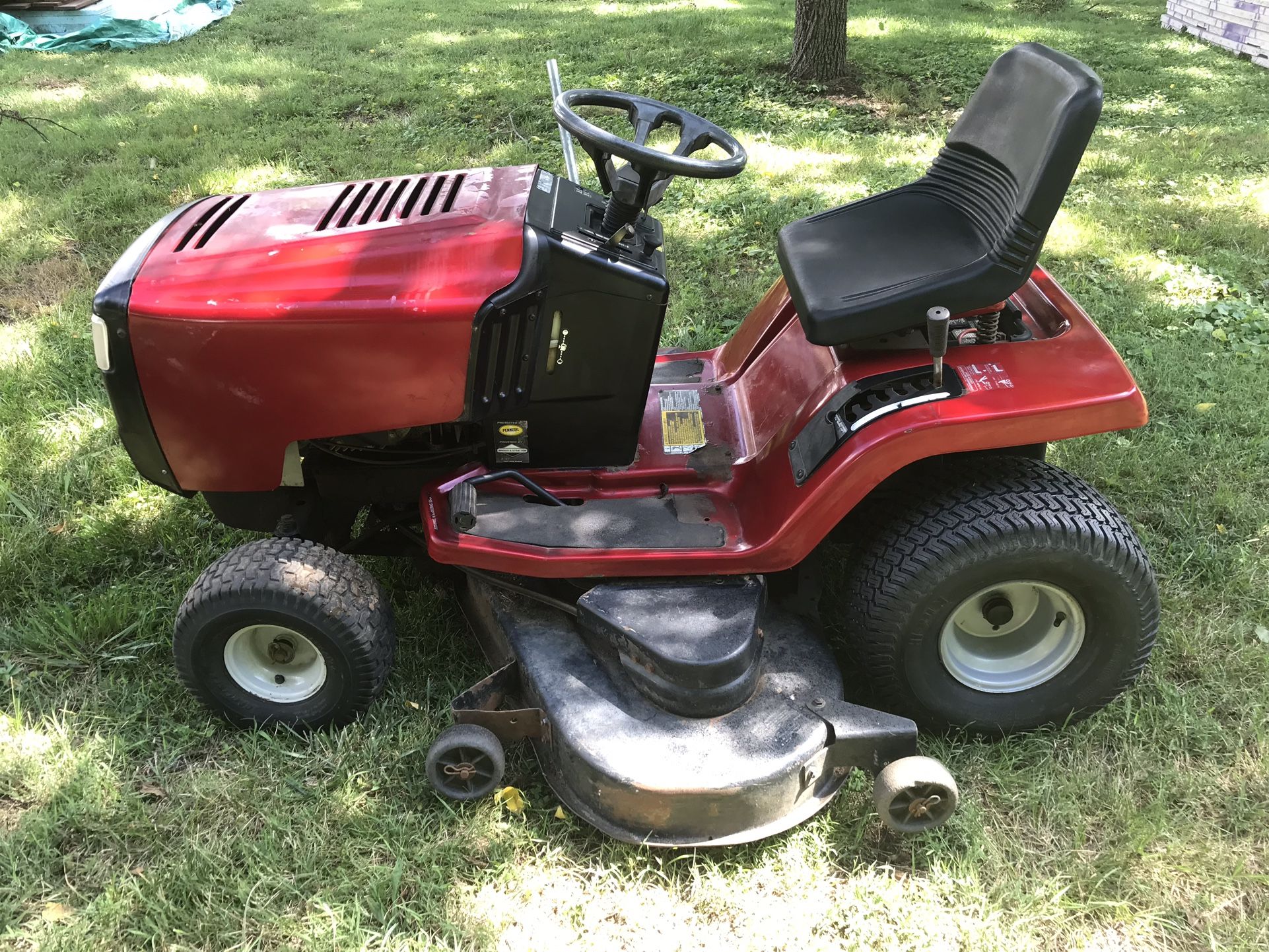 Murray ride on mower deck sale