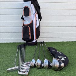 Cobra  XL Men’s Golf Set With Bag Graphite Shafts R-Flex