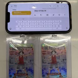 One Piece Monkey D. Luffy US Voyage College Basketball Promo Card Sealed