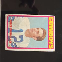 Roger Staubach Rookie Card found in attic....best offer
