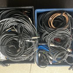CABLES DE MICRÓFONO E INSTRUMENTO